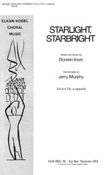 Starlight Starbright SATB choral sheet music cover